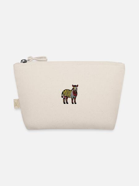 Zèbre Halloween Animal - Trousse biologique - nature - Devant