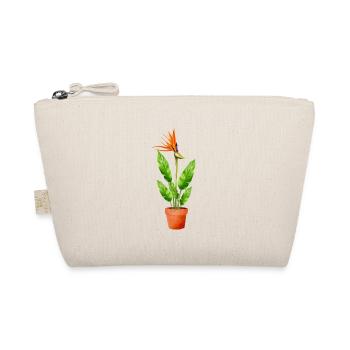 Strelitzia - Organic Pouch - nature - Front