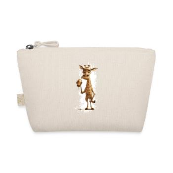 Girafe Bière Drôle - Trousse biologique - nature - Devant