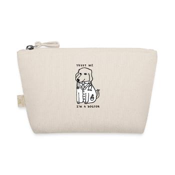 DOGTOR - Trust me I'm a Dogtor - Bio-Täschchen - Natur - Vorne
