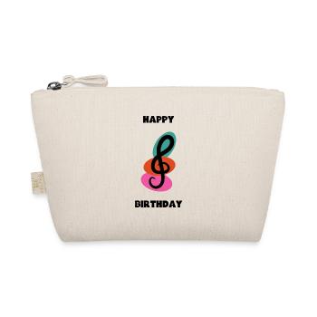 JAHRESTAG. ALLES GUTE ZUM GEBURTSTAG!. ALLES GUTE ZUM GEBURTSTAG!. - Bio-Täschchen - Natur - Vorne