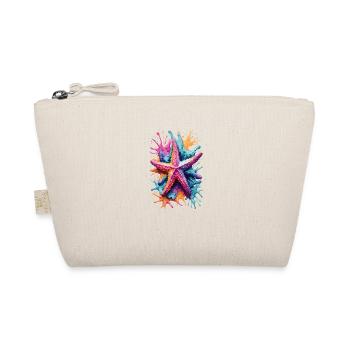 Starfish in the Sea, Watercolours, Lake, Water - Organic Pouch - nature - Front