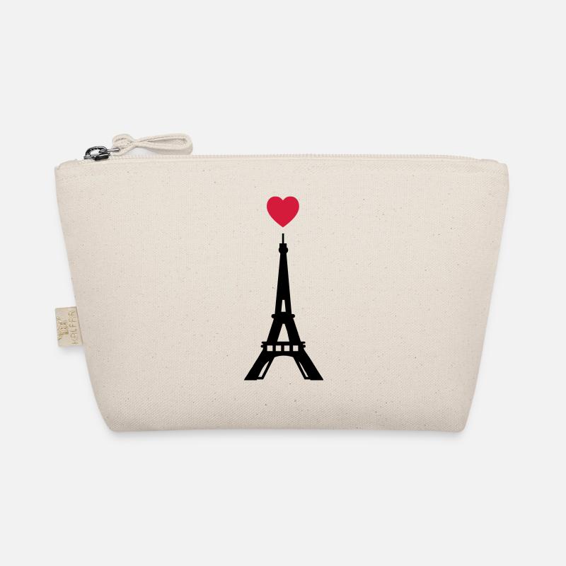 eiffel tower love Organic Pouch