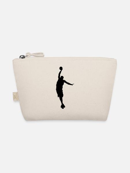 basketball - Bio-Täschchen - Natur