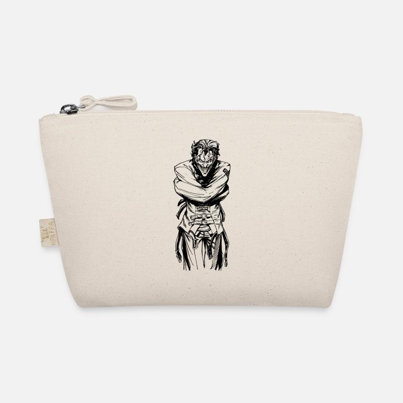Batman Joker Shackled Black Organic Pouch
