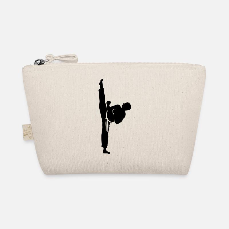 karate kick Organic Pouch
