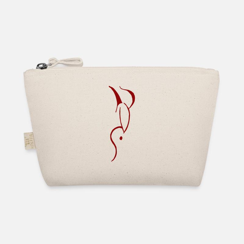Devil red - Bio-Täschchen - Natur