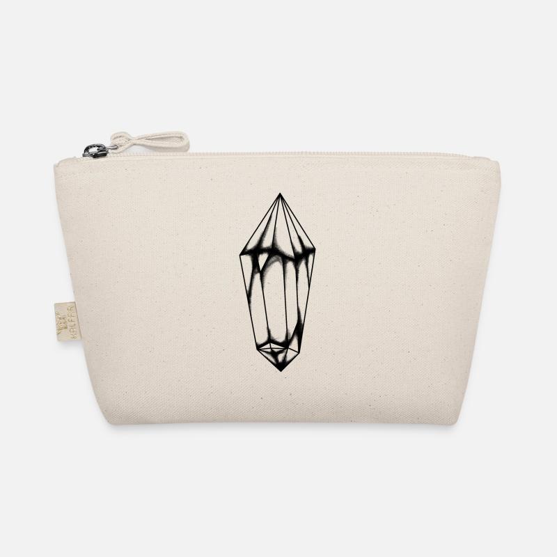 Crystal Collector Ruby Diamond Gemstone Rock Organic Pouch