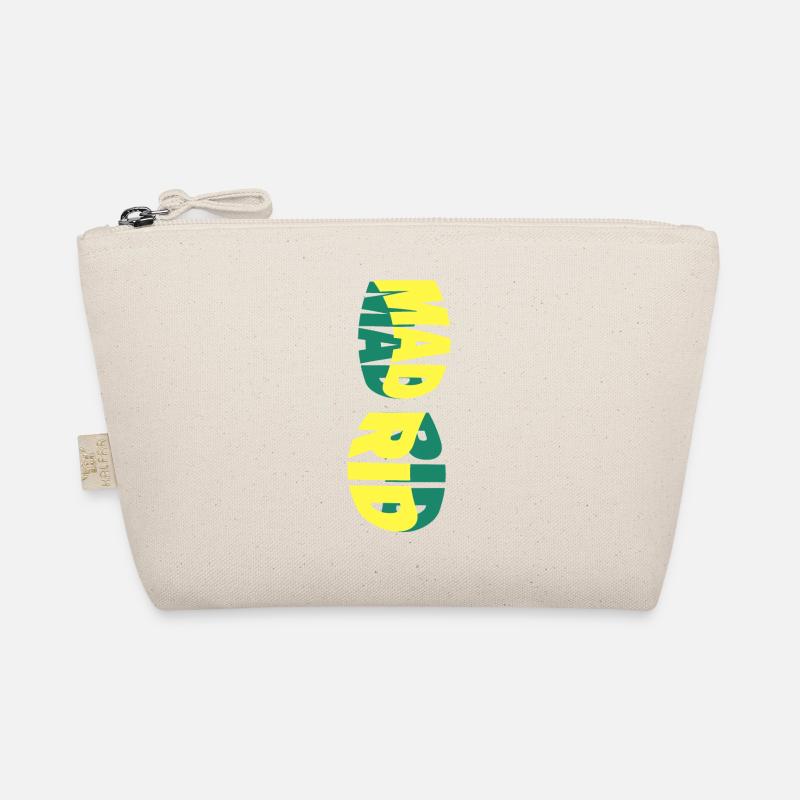 Madrid Espagne City Skyline Font Coloré Trousse biologique