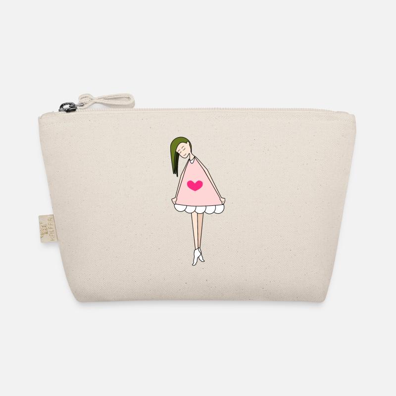Fuchsia Doll Organic Pouch
