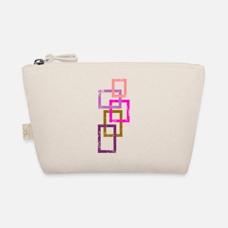Geometry Minimal Pattern - Colors Ornament Design Organic Pouch