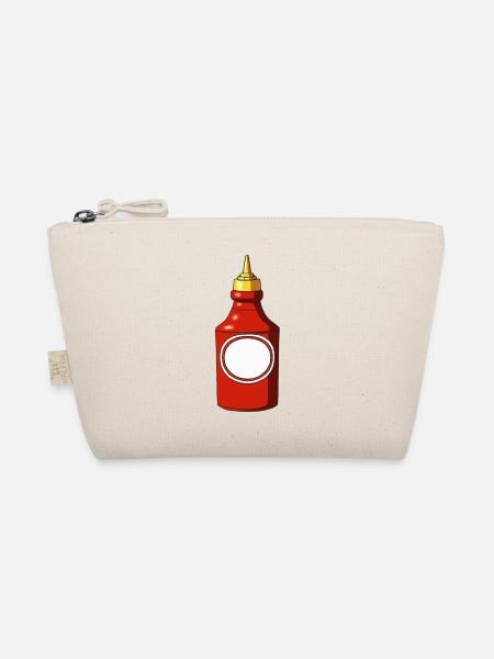 Ketchup Tomatenketchup Flasche - Bio-Täschchen - Natur - Vorne
