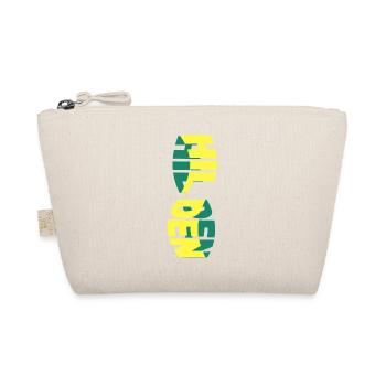 Hilden Deutschland Stadt Skyline Schrift Bunt - Bio-Täschchen - Natur - Vorne