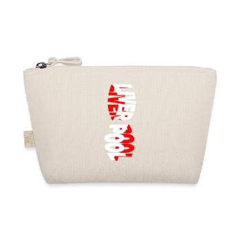 Liverpool England UK City Skyline Font Grunge - Organic Pouch - nature - Front