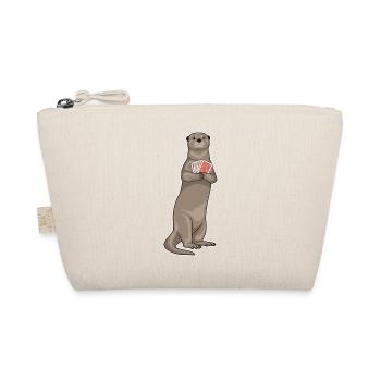 Otter Poker Pokerkarten - Bio-Täschchen - Natur - Vorne