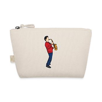 Drôle de garçon de saxophone - Trousse biologique - nature - Devant
