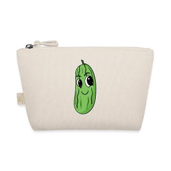 Gurke Motiv - Bio-Täschchen - Natur - Vorne