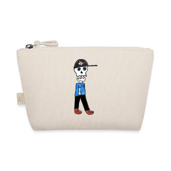 PoolBoy SkullHeart - Bio-Täschchen - Natur - Vorne