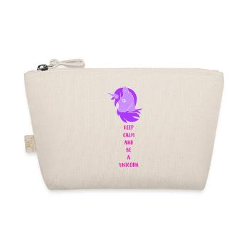 Licorne Restez calme - Trousse biologique - nature - Devant