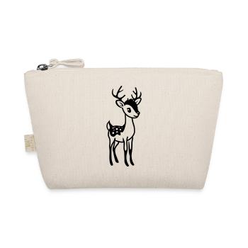 Deer - Organic Pouch - nature - Front