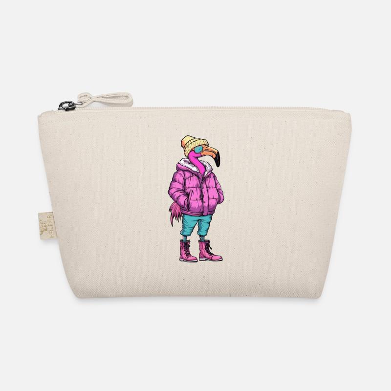 Flamingo Mode Hiver Trousse biologique