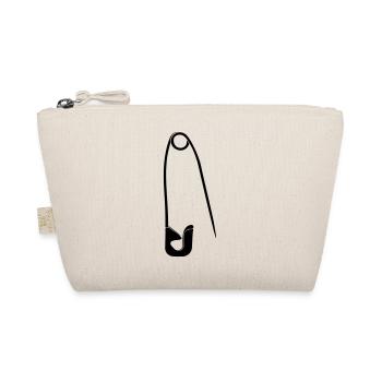 Safety pin - Organic Pouch - nature - Front