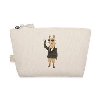 Karl Lamafeld rocks - Organic Pouch - nature - Front