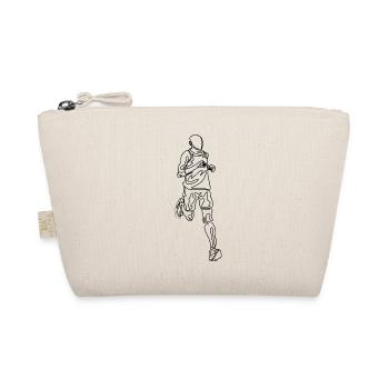 Running Man Dessin de griffonnage d’une seule ligne - Trousse biologique - nature - Devant