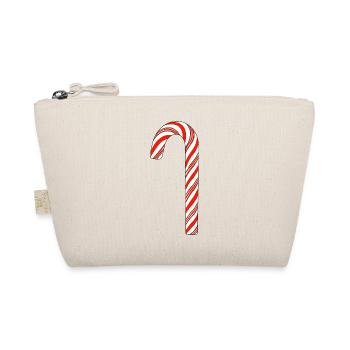 Canne de bonbon rouge blanc - Trousse biologique - nature - Devant