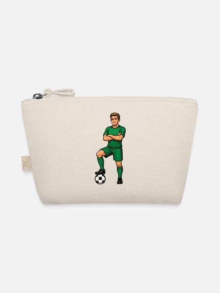 Green Football Hero Jersey - Organic Pouch - nature
