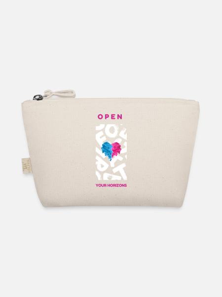 Open your horizons - Organic Pouch - nature