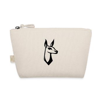 Süsses Lama Logo Style - Bio-Täschchen - Natur - Vorne