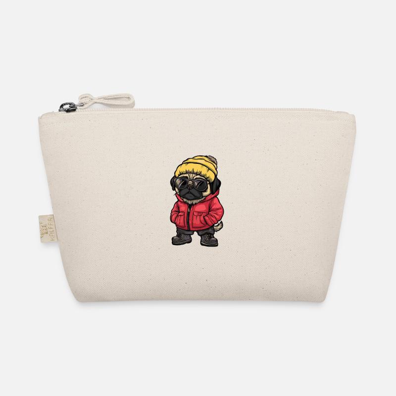 Carlin Chien Bande dessinée cool Trousse biologique
