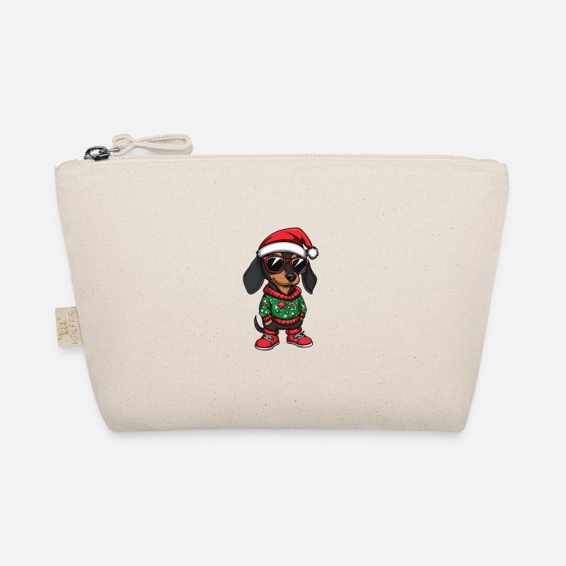 Teckel Chien Noël Noël Teckel Trousse biologique