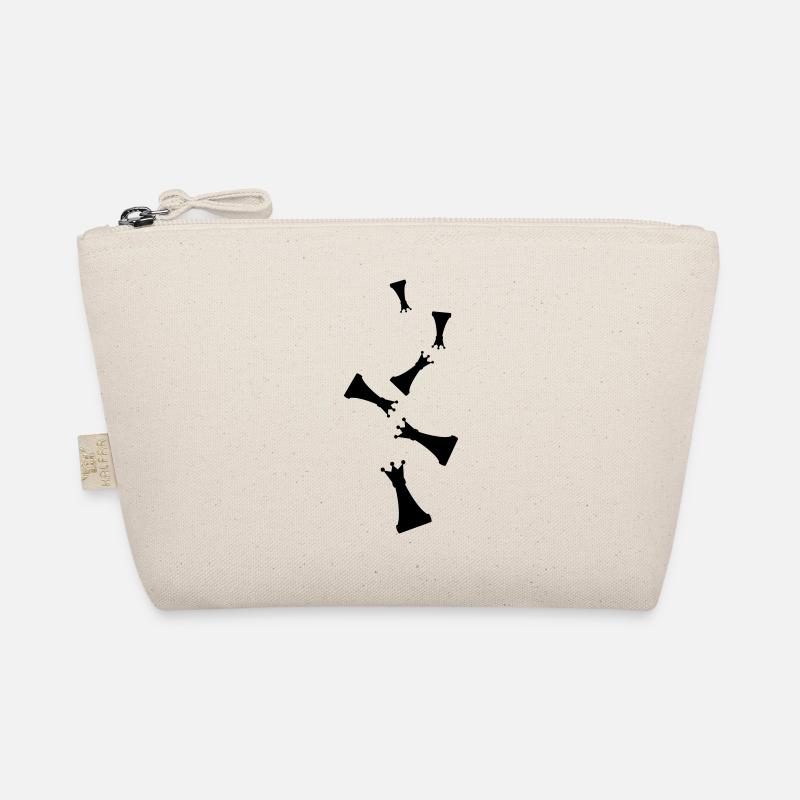 Chess piece queen Organic Pouch