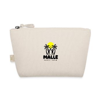 Malle Party Crew Mallorca Spruch - Bio-Täschchen - Natur - Vorne