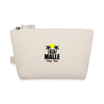 Malle Party Team Holidays Mallorca - Organic Pouch - nature - Front