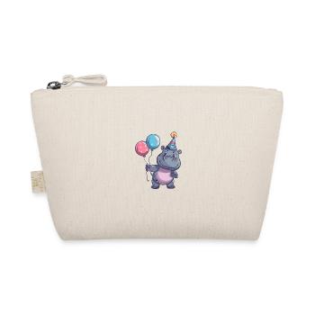 Hippopotame Anniversaire BD - Trousse biologique - nature - Devant
