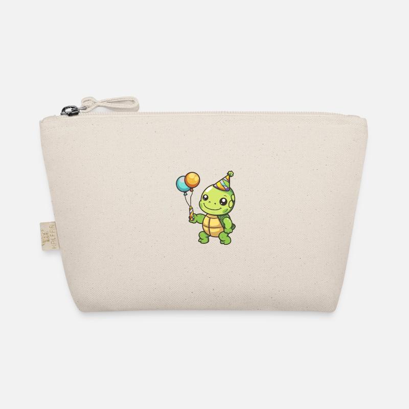 Turtle Birthday Comic Organic Pouch
