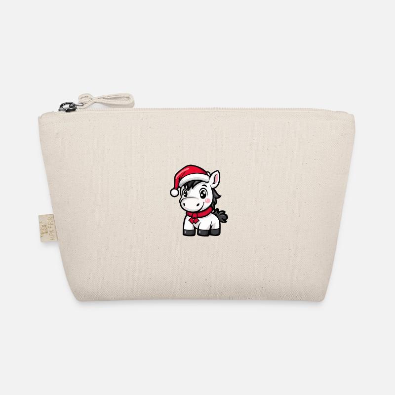 Cheval Noël Mignon Trousse biologique