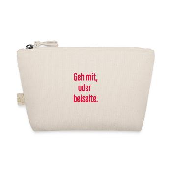 Marchez avec ou sur le côté - Trousse biologique - nature - Devant