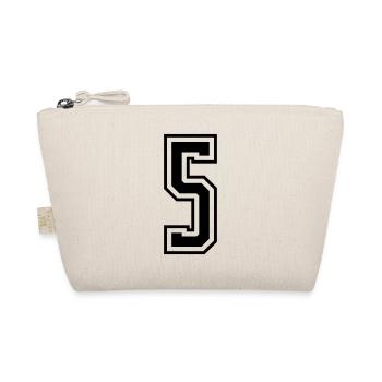 5 Number number - Organic Pouch - nature - Front