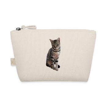 Katze Kätzchen Tigerkatze Katzenshirt Geschenk - Bio-Täschchen - Natur - Vorne