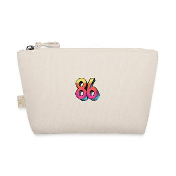 86 Number Symbol - Organic Pouch - nature - Front