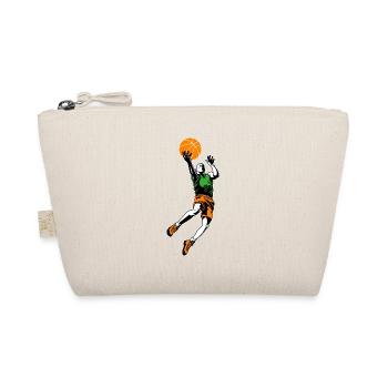 Basketball Basketball Basketball - Bio-Täschchen - Natur - Vorne