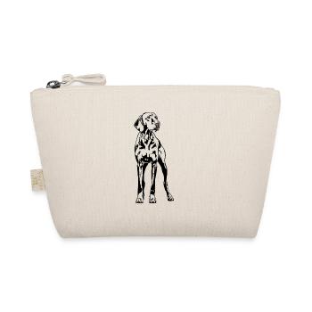 Hungarian Vizsla Portrait Dog Dogs Wilsigns - Organic Pouch - nature - Front