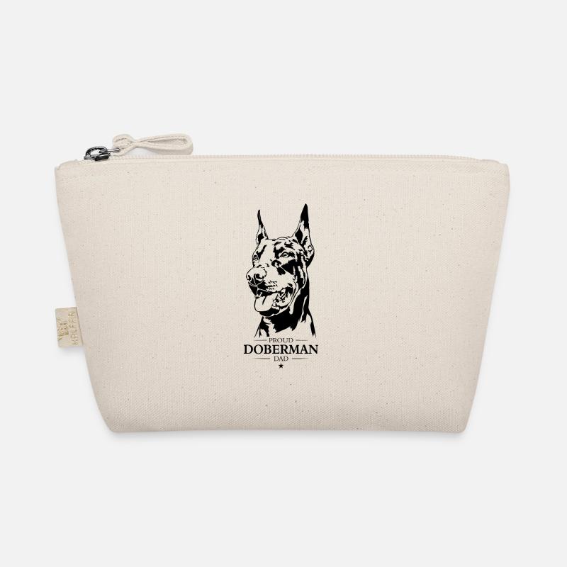 Doberman Dad Dog Dog Doberman Wilsigns Organic Pouch