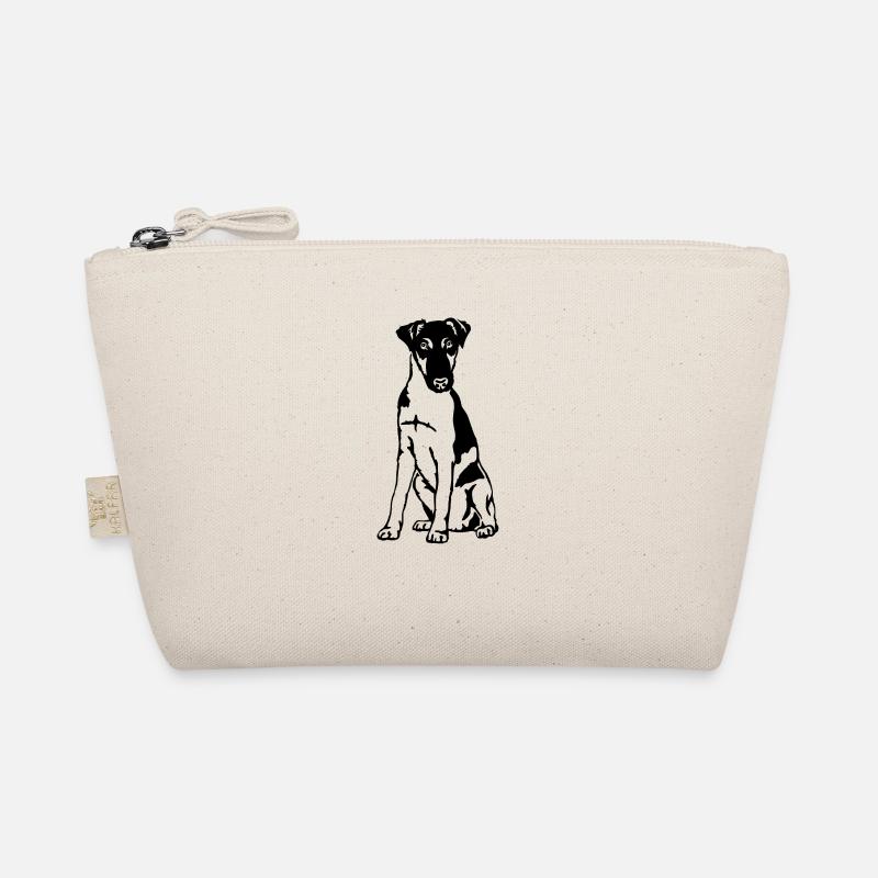 Foxterrier - Bio-Täschchen - Natur