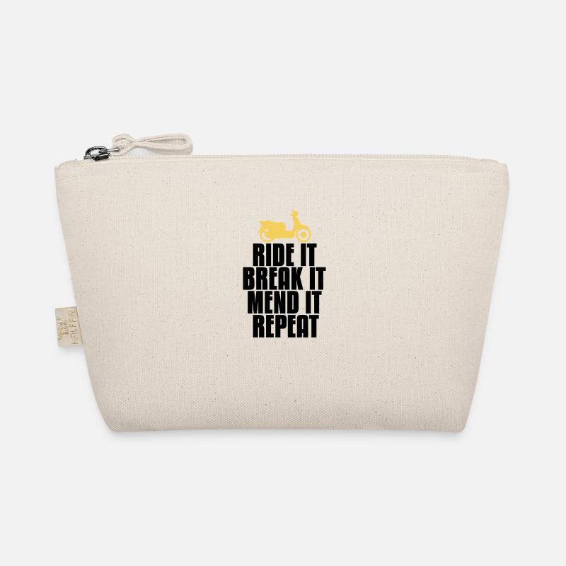 Moped moped retro Organic Pouch