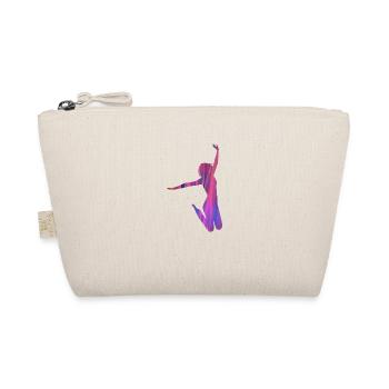 jump,tan,dancer,graffiti,pink,pink - Organic Pouch - nature - Front